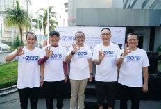 Telkom Gelar Aksi Jalan Santai Sambil Pilah Sampah Plastik dalam Rangkaian GoZero% Goes to Medan