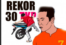 Sikat Motor di Palembang Sait Jual Murah di OKU Timur, Berbekal Pistol Beraksi di 30 TKP  