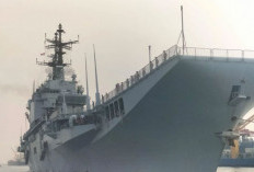 Akhirnya Kapal Induk Pertama Indonesia Sandar di Dermaga 107 Tanjung Priok 