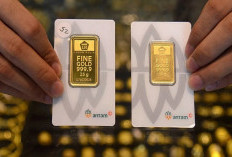 Harga Emas Antam Naik Rp11.000, Tembus Rp2,675 Juta per Gram Hari Ini
