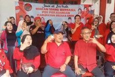 DPC PDIP Muara Enim Launching Program Makan Jumat Marhaen di Graha Merah PDI Perjuangan 