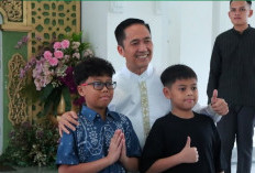 Membludak! Warga Serbu Open House Rumah Dinas Wali Kota Palembang Ratu Dewa