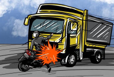 Diduga Kelelahan, 2 Buruh Harian Lepas di Palembang Tewas di TKP Usai Hantam Truk Antre Solar