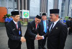 Pimpin Upacara Hari Otonomi Daerah ke-XXX, Sekda Sumsel Sebut Jadi Momentum Komitmen dan Peran Pemda