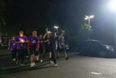 Gubernur Herman Deru, Kejati Sumsel Bergembira Bersama Ratusan Runner, Keringat Eksotis Event Night Run PalTV 