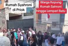 HEBOH, Rumah Anggota DPR Ahmad Sahroni Diserbu Warga, Mobil Dirusak dan Kaca Pecah
