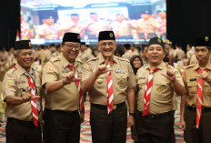 Sekda Sumsel Edward Candra Buka Rakerda Pramuka 2025, Tekankan Pentingnya Kolaborasi dan Nilai Moral