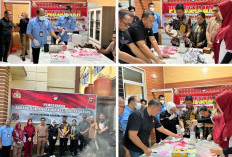 Disaksikan Kejari dan Pengadilan, Polres Lahat Musnahkan Barang Bukti Narkotika