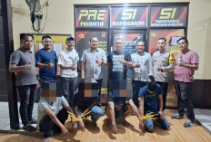 Join Investigation Satres Narkoba Polres Ogan Ilir dan Polsek Tanjung Raja, Berhasil Amankan 4 Pengedar Sabu