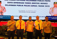 Polres Ogan Ilir Raih Predikat Pelayanan Publik Prima dan Juara III Inovasi Pelayanan Publik Tingkat Polda Sum