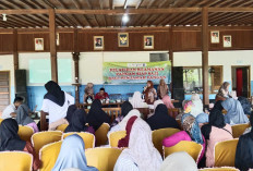 Relawan Penjamah Makanan Dapur MBG Tanjung Baru Petai 2 Ogan Ilir Ikuti Pelatihan Keamanan Pangan Siap Saji