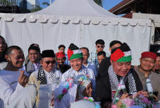 Lautan Massa Padati Aksi Bela Palestina VI di Palembang, Ratu Dewa: Solidaritas Kemanusiaan Tak Boleh Padam