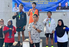 Fatih Noor Raih 2 Emas di O2SN Tingkat Provinsi Sumsel 