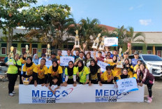 Medco E&P Dorong Sportivitas Lewat Sparing Voli di Pemulutan, Pererat Hubungan dengan Warga Jalur Pipa