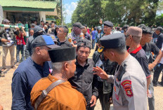 Sengketa Lahan di OKI, Polres OKI Kawal Aksi Warga Pedamaran di PT Tania Selatan