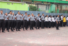 Kemenkum Sumsel Tingkatkan Disiplin dan Integritas melalui Apel Pagi