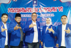 Kembali Jadi Ketua DPD PAN Ogan Ilir, Arsudin Ruslan Bertekad Rebut Kembali Pimpinan DPRD OI