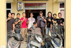 Curi 2 Motor Sekaligus di Komplek Perumahan, 1 Pelaku Diamankan Satreskrim Polres Ogan Ilir, 3 Lainnya DPO