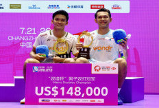 Ini Komentar Haru Fajar/Fikri usai Pertahankan Gelar China Open 