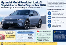 Siap-siap, Hyundai Ioniq 3 Mulai Diproduksi, Mobil Listrik Baru Ini Siap Meluncur September 2026