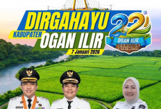 Kepala Bapenda Merry Darmawati, S.Sos, M.Si Mengucapkan HUT Kabupaten Ogan Ilir ke-22 Tahun, 7 Januari 2026