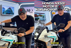 Honda NX500 Successor CB500X yang Koplingnya Sudah e-Clutch, Transmisi Manual Dibantu Elektronik?