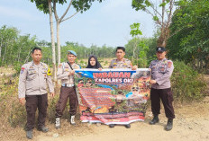 Hotspot Karhutla di OKI Turun Jadi 48 Titik, Polres OKI Tak Kendurkan Pencegahan