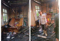 Terbakar Bikin Seisi Rumah & Peralatan Kesehatan Hangus Tak Tersisa