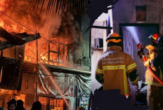 Dini Hari, 3 Rumah Hangus di Boom Baru Lorong Manggar 