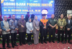 Gubernur Sumsel Herman Deru Resmi Sandang Gelar Doktor, Begini Suasana Sidang Terbukanya