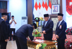Gubernur Herman Deru Kukuhkan Supriyadi Sebagai Kepala Perwakilan BPKP Provinsi Sumsel