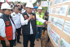 Pengerjaan Rehab Jembatan Tanah Kering Banyuasin Dimulai, Bupati Askolani Targetkan Selesai 40 Hari
