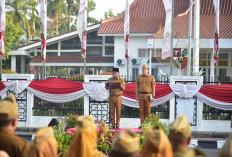 Pemkot Palembang Gelar Apel Gabungan ASN 2026 di Pelataran Kambang Iwak