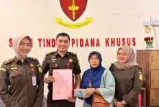 Kejari OKI Terima Titipan Uang Pengganti Kerugian Negara Perkara KUR BSI 