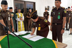CPNS Kejari OKI Resmi Dilantik menjadi PNS Penuh, Tingkatkan Kualitas Kerja