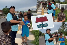 Pol PP Turunkan Layangan Bocah di Kawasan Musi VI Palembang, Ramai Warga Ngadu Jadi Korban Tali Gelasan