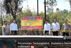 Polres Lahat Tangani Empat Kasus Karhutla, Kasus Bukit Senubut Masih Diselidiki