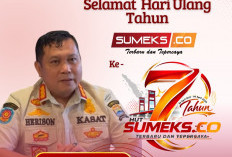 Satuan Pol PP Palembang Mengucapkan Selamat Ulang Tahun ke-7 SUMEKS.CO Tahun 2026