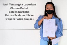Diduga Memeras, Oknum Polisi Satres Narkoba Prabumulih Dilaporkan Istri Tersangka ke Propam Polda Sumsel