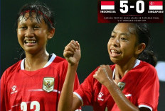 Bungkam Singapura 5-0, Timnas Putri U-17 Indonesia Lolos ke Piala Asia 2027, Banjir Pujian Warganet