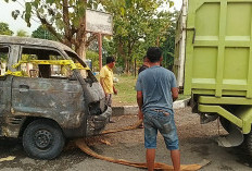 Mobil Terbakar Saat Isi Pertalite di SPBU Kepur Muara Enim, Rekaman CCTV Dibuka, Ternyata?  