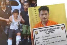 Polisi Cecar Motif Dwi Arianto Rudapaksa Siswi SD di Gandus, Sepekan Buron Sangat PeDe Tidak Kabur  
