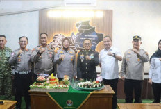HUT TNI ke-81, Polres Ogan Ilir dan Polsek Jajaran Gelar Anjangsana ke Kodim dan Koramil