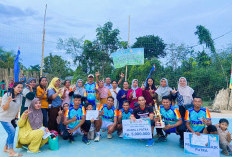 TRAVOLB A dan BMS Raih Juara di Final Turnamen Voli 'Kades Cup 2025' Desa Lubuk Raman