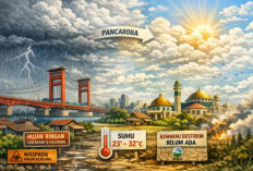 Cuaca Palembang Hari Ini Didominasi Awan, BMKG Pastikan Belum Ada Tanda Kemarau Ekstrem
