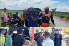 Sempat Dikira Korban Begal Pasutri Tewas Terbenam Bersama Motor di Irigasi Desa Kurungan OKU Timur