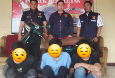 Usai Bobol Rumah Warga, 3 Resedivis Berhasil Diamankan Tim Panther Unit Reskrim Polsek Pemulutan Ogan Ilir