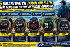 5 Smartwatch Tahan Air 5 ATM dan Tangguh untuk Menemani Aktivitas Outdoor
