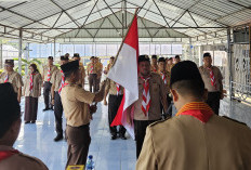 Lapas Muara Beliti Kukuhkan Gugus Depan Pramuka, Membangun Karakter Warga Binaan