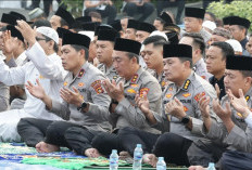 Polda Sumsel Gelar Sholat Istisqo, Ikhtiar Hadapi Kemarau dan Ancaman Karhutla